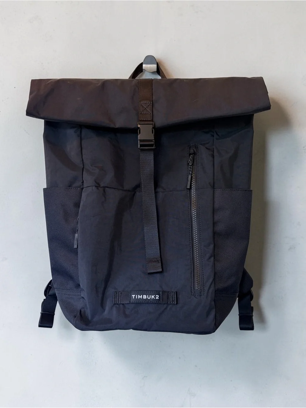 Timbuk2 Tuck Black Roll-Top Backpack New With Tags